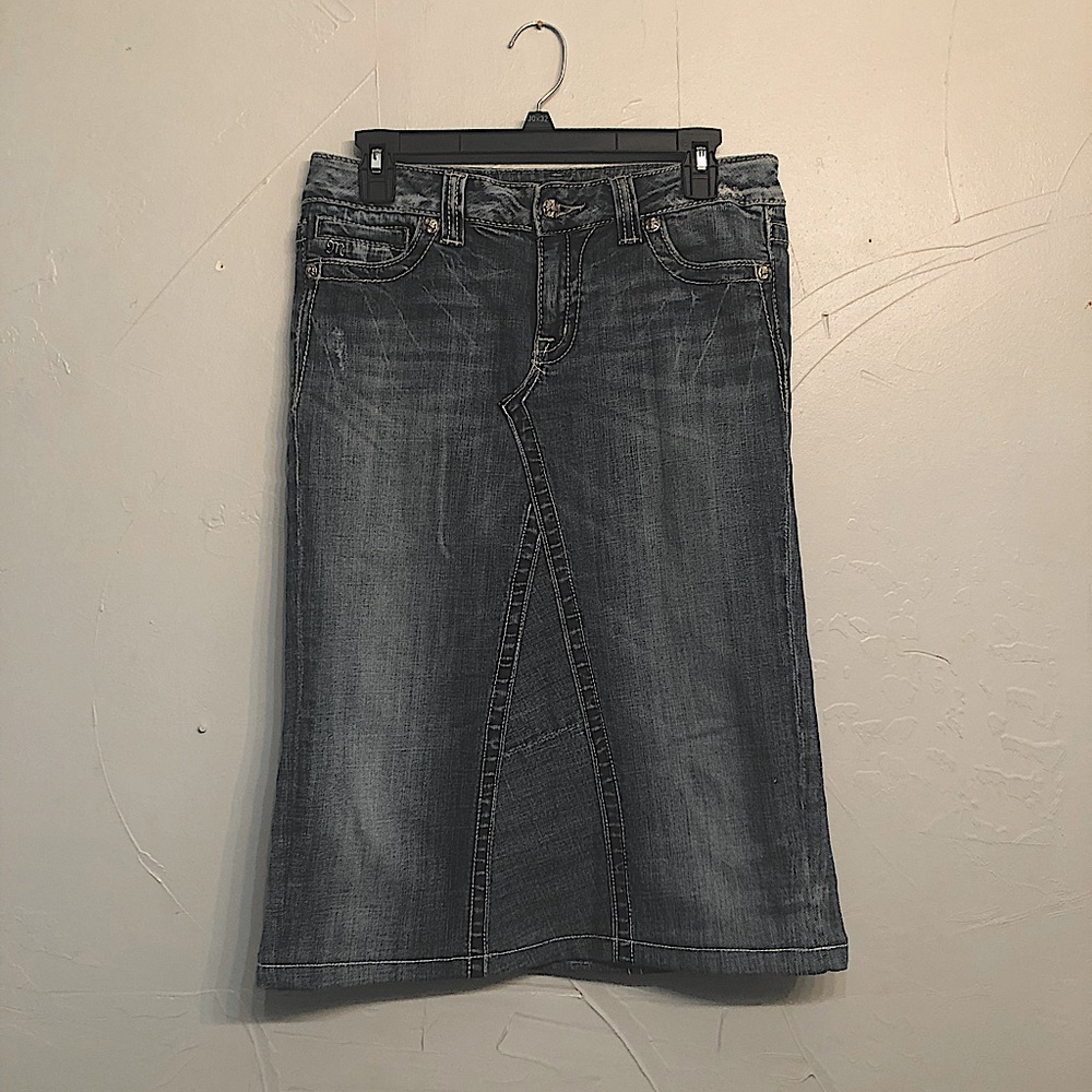 Miss Me Jean skirt.